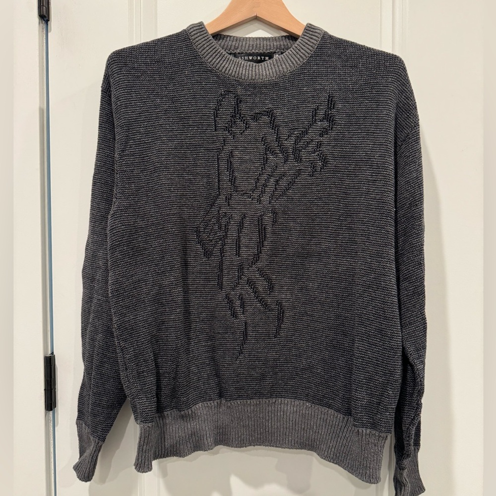 Ashworth vintage golfer sweater